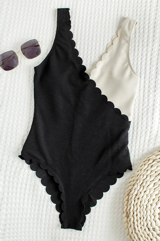Scalloped Edge Bodysuit
