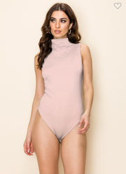 Mock Neck Sleeveless Bodysuit